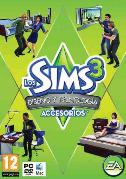 Los Sims 3 Accesorios Diseno Y Tecnologia Pc